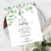 Papier Brunch Vert Et Bubble Invitations Budget