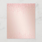 Papier Budget 10E année Anniversaire Parties scintillant  (Dos)