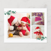 Papier Budget 1er Noël Baby Photos de vacances (Dos)