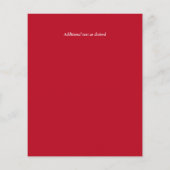 Papier BUDGET 2021 C'est une année RUFF CHIEN Noël (Dos)