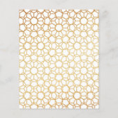 Papier Budget 2023 Calendrier Business Modern Script Card (Dos)