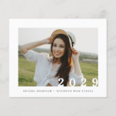 Papier Budget 2023 Faire-part simple d'obtention d'un dip (Devant)