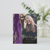 Papier Budget 2024 - Faire-part de la photo de l'âge mauv (Debout devant)