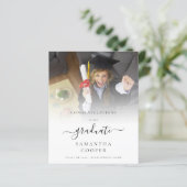 Papier Budget 2024 Félicats Faire-part photo de grade (Debout devant)