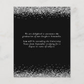 Papier Budget 2024 Parties scintillant d'argent de deuxiè (Dos)