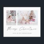 Papier Budget 2025 Calendrier 2 Photo Joyeux Noël<br><div class="desc">Budget 2025 Calendrier 2 Photo Joyeux Noël. Un prix budgétaire inférieur 4, 5 x 5, 6 "alternative sur 110lbs, semblable en épaisseur à une carte postale. Il y a UN par feuille. Remplacez simplement les deux exemples de photos par les vôtres et personnalisez avec votre salutation et vos noms en...</div>