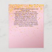 Papier BUDGET 21e anniversaire Glittery AGATE Sparkle Inv (Dos)