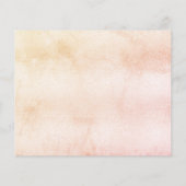 Papier Budget 21e anniversaire pampas rose save the date (Dos)