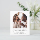 Papier Budget 2-Photo Arche Boho noir blanc Enregistrer l (Debout devant)