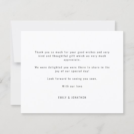 Papier Budget 2 Script Photo Mariage Amour Et Merci (Dos)