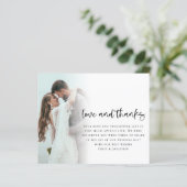 Papier Budget 2 Script photo Mariage amour Merci (Debout devant)