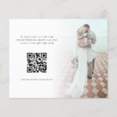Papier Budget 2 Script photo Mariage amour Merci (Dos)