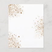 Papier Budget 30e anniversaire eucalyptus parties scintil (Dos)