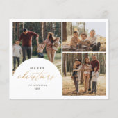 Papier Budget 3 Photo Collage Arc Joyeux Noël Photo (Devant)