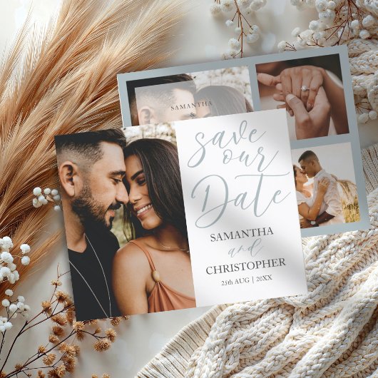 Papier Budget 3 Photo Enregistrer notre date Mariage Fair