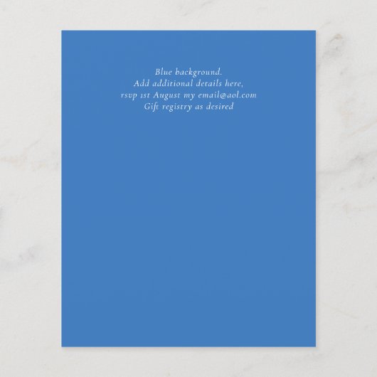 Papier Budget 40e anniversaire Parties scintillant Agate  (Dos)