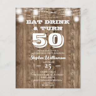 Papier Budget 50e anniversaire Grange Bois Manger Boire e