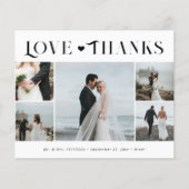 Papier Budget 5 photo amour et merci mariage merci (Devant)