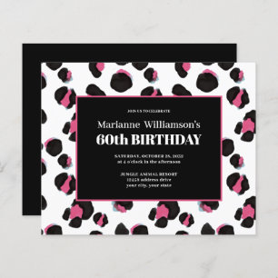Papier Budget 60e anniversaire Feminine PINK EMPREINTE DE
