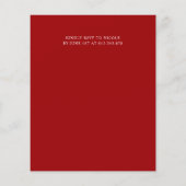 Papier Budget 60e anniversaire FLEURS VINTAGES (Dos)