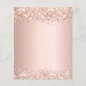 Papier Budget 60e anniversaire rose invitation ballons d' (Dos)