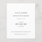 Papier Budget 6 collage photo multiple mariage enregistre (Dos)