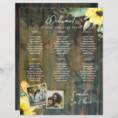 Papier BUDGET 6 Tableau SUSPENDANTES Rustiques EN Bois PH (Devant / Derrière)