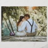 Papier BUDGET 8 Tableau Tableau Mariage Places vertes (Dos)