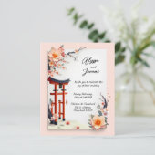 Papier Budget A Love Blossoming Under the Cherry Trees (Debout devant)