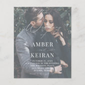 Papier Budget à peine il Shades - Mariage photo (Devant)