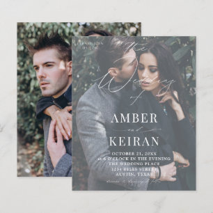 Papier Budget à peine il Shades - Mariage photo