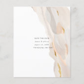 Papier Budget Abstrait Enregistrer la date (Devant)