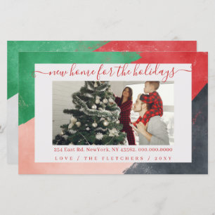 Papier Budget Abstrait Peinture Nouvelle maison Photo de