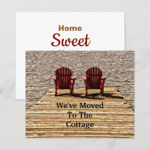 Papier Budget Adirondack Chaises De Plage Red Moving Nouv