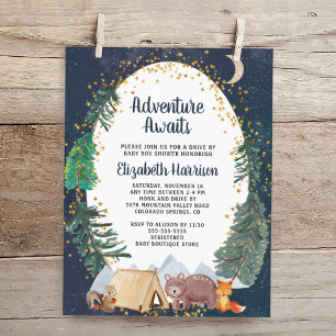 Papier Budget Adventure Attend La Conduite Par Baby showe