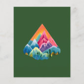 Papier Budget Adventure Attend le Merci Baby shower (Dos)