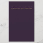 Papier BUDGET Agate Turquoise Turquoise Gold Anniversaire (Dos)