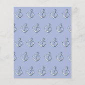 Papier Budget Ahoy ! C'est un garçon ! Baby shower nautiq (Dos)