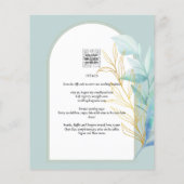 Papier BUDGET All-in-1 Mariage d'armature en laiton doré (Dos)