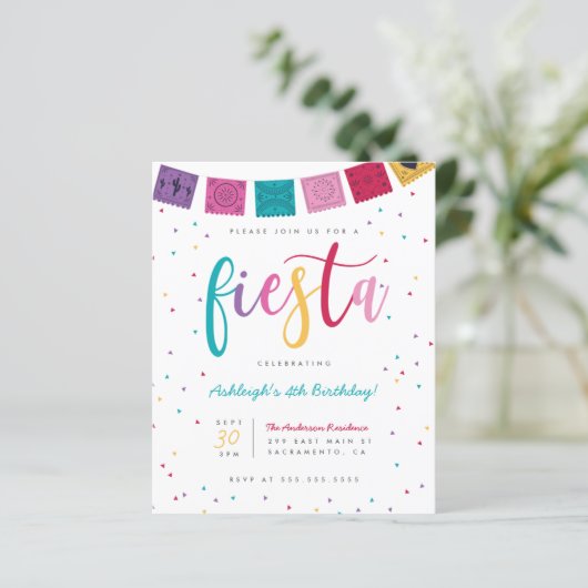 Papier Budget amusant Anniversaire de enfant de script me (Debout devant)