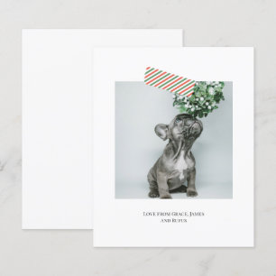 Papier Budget amusant Bande rayée Photo de Noël