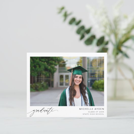 Papier Budget Amusant Mood Diplômé H Instant Deux Photo (Debout devant)