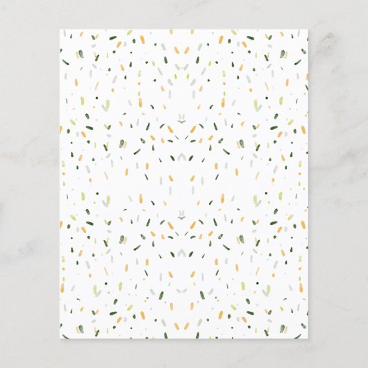 Papier Budget Animal Safari Party Baby Brunch Invitation (Dos)