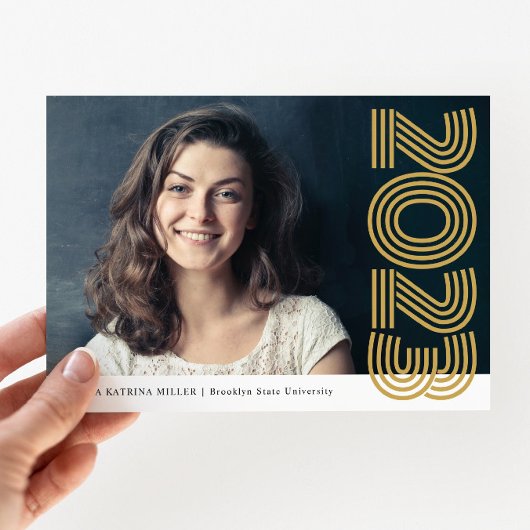 Papier Budget Année d'études secondaires Faire-part d'étu