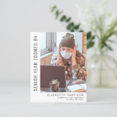 Papier Budget Année Supérieure Zoomé Par Diplôme Photo (Debout devant)