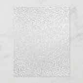 Papier Budget anniversaire argent noir notes de musique (Dos)