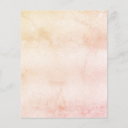 Papier Budget anniversaire papillon pampas herbe blush bo (Dos)