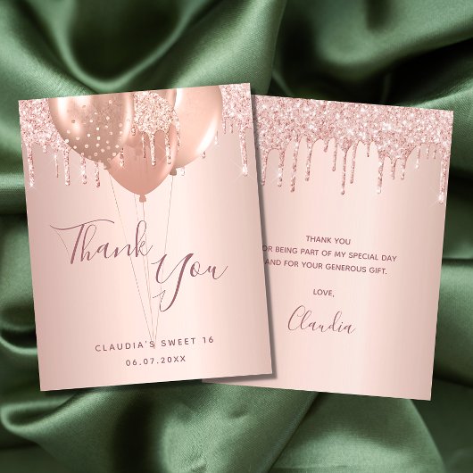 Papier Budget anniversaire rose or rousse parties scintil