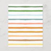 Papier Budget Appeler tous les animaux de parti | Anniver (Dos)