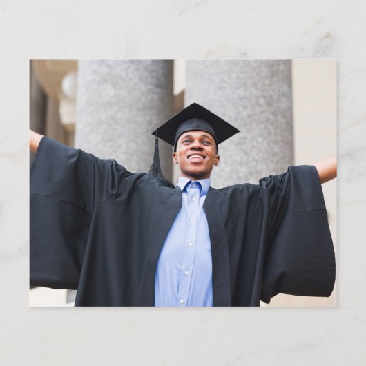 Papier Budget applaudit Grad Photo Faire-part Grad (Dos)